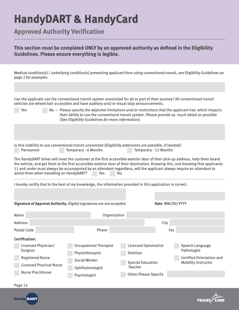 HandyDART and HandyCard eForm - World EMR