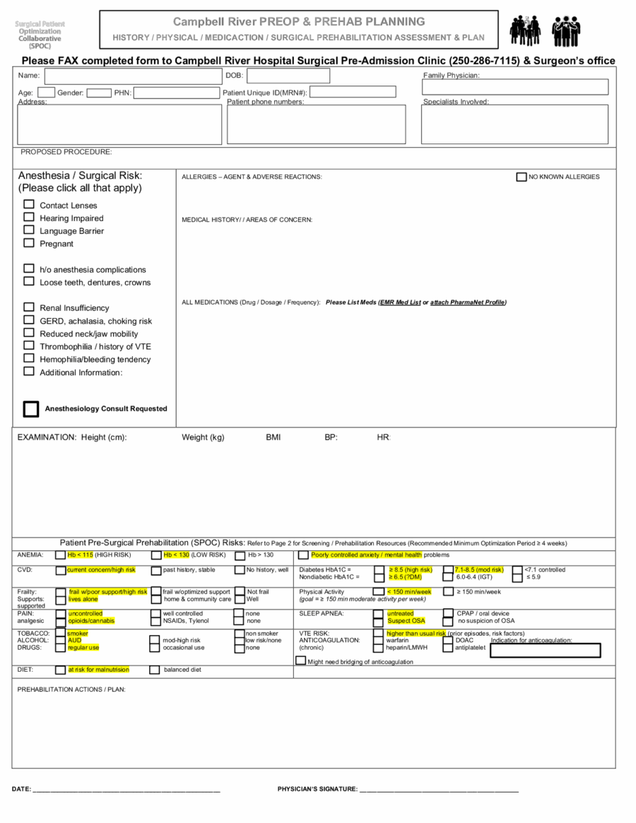 Surgical Patient Optimization Collaborative (SPOC)