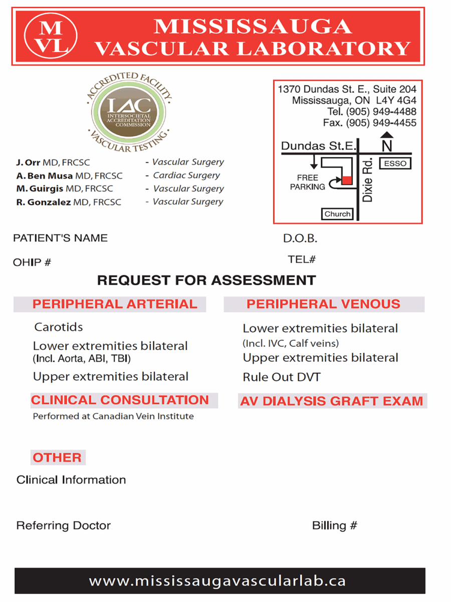 Mississauga Vascular Lab