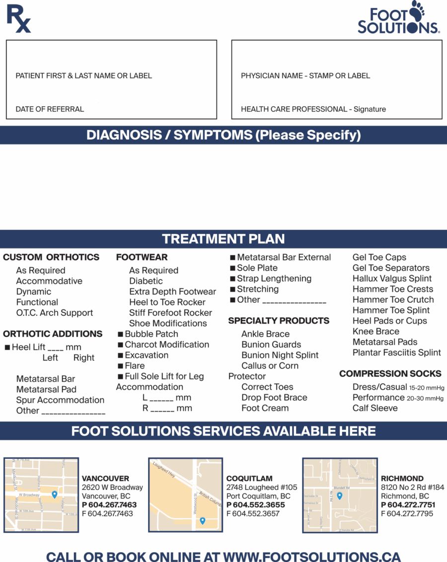 Foot Solutions 2021